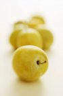 Close up of several Mirabelles — Stock Photo
