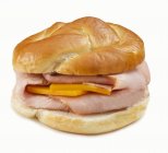 Ham and Cheese Sandwich — Stock Photo