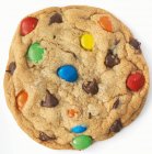 M&M Chocolate Chip Cookie — Stock Photo