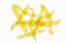 Peau de citron jaune — Photo de stock