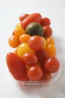 Різноманітні сорти помідорів — стокове фото