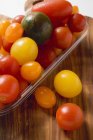 Різноманітні сорти помідорів — стокове фото