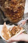 Fare kebab dner — Foto stock