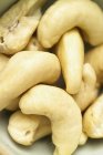 Cashew kernels in bowl — Stock Photo