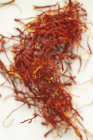 Saffron threads in heap — Stock Photo