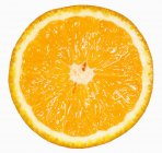 Mitad naranja fresca - foto de stock