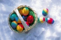 Coloured Easter eggs — Stock Photo