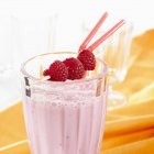 Raspberry buttermilk shake — Stock Photo