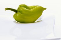 Rustic green pepper — Stock Photo