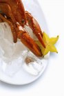 Приготований омарів з карамеллю — стокове фото