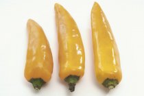 Orange chili peppers — Stock Photo