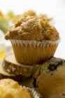 Mucchio di muffin per colazione — Foto stock