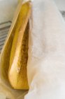 Vista close-up da base de esponja laminada para uma Roulade — Fotografia de Stock