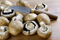 Button mushrooms, close-up — Stock Photo