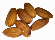 Fresh brown Almonds — Stock Photo