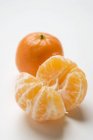 Fresh ripe clementines — Stock Photo