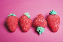 Fresas dulces de azúcar - foto de stock
