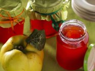 Three jars of jelly — Stock Photo