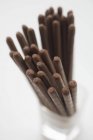 Ein Bund Schokoladenstangen — Stockfoto
