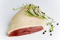 Duck breast with skin — Stock Photo