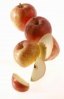 Королівський гала яблука — стокове фото