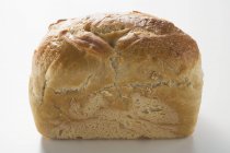 White tin loaf, close-up — Stock Photo