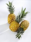 Three ripe pineapples — Stock Photo