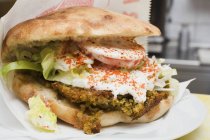 Dner kebab in carta — Foto stock