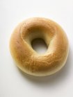 Plain baked bagel — Stock Photo