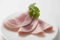 Salsiccia di prosciutto Schinkenwurst — Foto stock