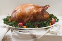 Whole roast turkey — Stock Photo