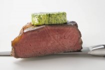 Bifteck de boeuf blanc — Photo de stock