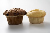 Muffins in paper cases — Stock Photo