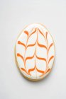 Egg-shaped biscuit — Stock Photo