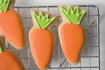 Kekse in Form von Karotten — Stockfoto