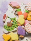 Pila de galletas de Pascua - foto de stock