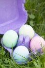 Oeufs de Pâques colorés — Photo de stock