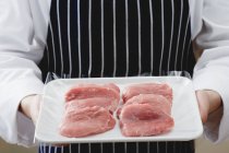 Veal loin steaks — Stock Photo