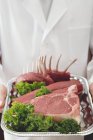 Beef fillet and racks — Stock Photo