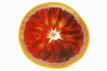 Slice of blood orange — Stock Photo