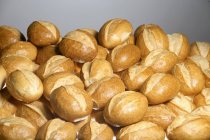 Bread on grey background — Stock Photo