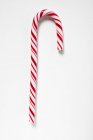 Candy cane over white — Stock Photo