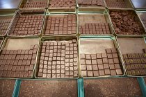 Varios tipos de chocolates - foto de stock