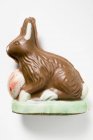 Conejo de Pascua de chocolate - foto de stock