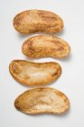 Batata frita caseira batatas fritas — Fotografia de Stock