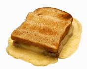 Sandwich grillé au fromage — Photo de stock