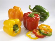 Various bell peppers — Stock Photo