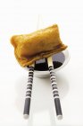 Gnocco fritto su bacchette — Foto stock