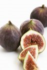 Fresh purple figs — Stock Photo