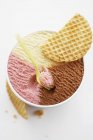 Неаполітанські морозива — стокове фото